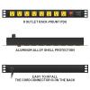 BTU Power Strip Surge Protector Rack-Mount PDU, 8 Right Angle Outlets Wide-Spaced, Mountable Power Strip Heavy Duty for Server Racks, Commercial, 300J (Yellow 6FT) view 3