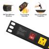 BTU Power Strip Surge Protector Rack-Mount PDU, 8 Right Angle Outlets Wide-Spaced, Mountable Power Strip Heavy Duty for Server Racks, Commercial, 300J (Yellow 6FT) view 4