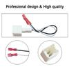 4Pcs Speaker Wire Harness Replacement for 2004-2021 Nissan Altima Titan Frontier Versa Xterra Pathfinder Speaker Connector, 2006-2018 Infiniti M35 Q40 G25 QX70 Car Door Speaker Adapter Plug White view 3