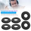 ASHATA Ear Pads Cushions, 3Pairs Sponge Artificial Leather Headphone Cover, 70mm/2.8 Inch Earphone Ear Pads Replacement for MDRZX100 ZX300 V150 V250 V300 V200 V100 V400 view 2