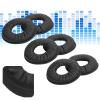ASHATA Ear Pads Cushions, 3Pairs Sponge Artificial Leather Headphone Cover, 70mm/2.8 Inch Earphone Ear Pads Replacement for MDRZX100 ZX300 V150 V250 V300 V200 V100 V400 view 4