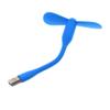 Reland Sun USB Mini Fan, Silent Flexible Mini Fan Portable USB Mini Cooling Fan Cooler, Quiet Travel Fan (blue) view 3