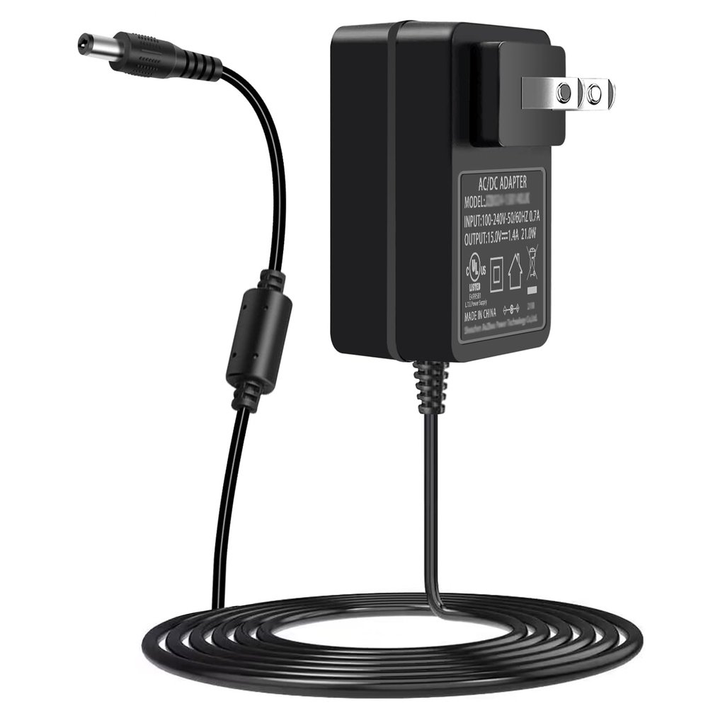 21W Charger Compatible with Alexa Echo Show 5 3rd Gen, Echo Show/Plus 1st Gen, Echo 1st/2nd Gen, Echo Look, Echo Link. 15V 1.4A Replacement Power Supply Adapter Cord.