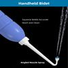 Hibbent 2 Pack 620ml Travel Bidet Bottle, Portable Bidet Sprayer Handheld Bidet, Portable Bidet for Travel Bag with Extra Long Pointed Nozzle Spray, Toilet Bidet Shower, Bathroom Bidet Spray, Purple view 2