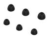 3 Pairs Memory Foam Ear Tips for Samsung Galaxy Buds 2,Ear Tips Replacement with Three Sizes S/M/L,No Silicone Eartips Pain Reducing Noise Earbuds Anti-Slip Replacement Ear (Black) view 1