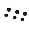 3 Pairs Memory Foam Ear Tips for Samsung Galaxy Buds 2,Ear Tips Replacement with Three Sizes S/M/L,No Silicone Eartips Pain Reducing Noise Earbuds Anti-Slip Replacement Ear (Black) view 2