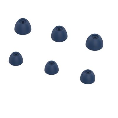 (3 Pairs) Ear Caps Compatible with Samsung Galaxy Buds 2 Earphone Tips Soft Silicone Earphones Earbuds Earplugs Eartips Cover Case Ear Cushions Covers Eargels for Galaxy Buds 2 (Blue)