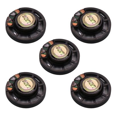 Heyiarbeit DIY Magnetic Speaker 8 Ohm 0.25W 29mm Round Shape Replacement Speaker Stereo Woofer Loudspeaker for DIY Audio Speakers Interphone 5pcs