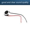 Heyiarbeit 0.5W 8 Ohm DIY Magnetic Speaker Audio Speakers 10mm Diameter Round Shape Replacement Loudspeaker view 4