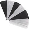 BMIROAMDFE Hat Sweat Liner for Cap Absorbent Sweat Shields Pad for Hats Strips 80 Pieces Black and White for Women Men view 1