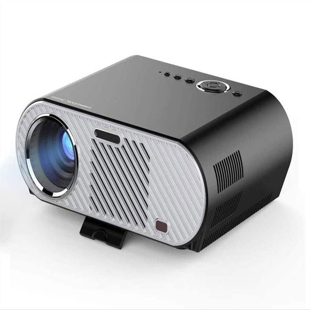 SMSOM Projector,Home Theater Projector,Outdoor Video Projector Compatible with TV Stick/HDMI/Laptop/USB,Suitable for Home Theater Entertainment