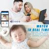QINKEWUYU Security Camera Hidden Cameras with Audio Live Feed WiFi APP Remote Viewing, Spy Wireless Nanny Small Mini Tiny Monitor Surveillance Cam for Home Car Indoor Outdoor(with 32G Card) view 4