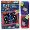 waheed LED Drawing Tablet, Magic Pad, Includes Smooth Fun Guide. Glow Boost, 6Double Sided Markets, 42 Stencils, Dry Erasers, Red, 10.3x7.8x0.8 view 1