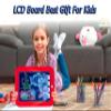 waheed LED Drawing Tablet, Magic Pad, Includes Smooth Fun Guide. Glow Boost, 6Double Sided Markets, 42 Stencils, Dry Erasers, Red, 10.3x7.8x0.8 view 2