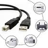 Marg USB Cable Data PC Cord for Plustek OpticFilm 7200 7200i 8100 Photo Slide Film Scanner view 3