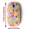 2.4G Wireless Mouse with Cute Pattern Design for All Laptops and Desktops with Nano Receiver - Childrens Crafts view 2