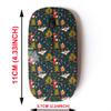 2.4G Wireless Mouse with Cute Pattern Design for All Laptops and Desktops with Nano Receiver - Forest Hand Drawn view 2