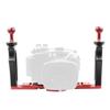 BGNing Dual Handheld Stabilizer, Diving Dual Handheld Tray, w/ 1/4" Screw Base Sports Action Cameras Underwater Light Photo Mount view 1