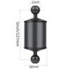 BGNing SLR Underwater Triangle Tray Stabilizer Action Camera Diving Cage Rig Bracket Handgrip Buoyancy Float Arm Mount Combo (5inch Black Combo A) view 4