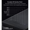 BBNB Computer Cases, Mid- Tower PC. Gaming Case ATX/M- ATX/ITX- Front I/O USB 3. 0 Port - Acrylic Glass Side Panel - RGB. Fan- Water- Cooling Ready (Color : White, Size : 1 Fans) view 4