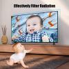 AIZYR Frosted Anti Glare TV Screen Protector, Anti Blue Light/Dustproof Filter Film Reduce Eye Fatigue and Eye Strain,55 in 1221 x 689mm view 4