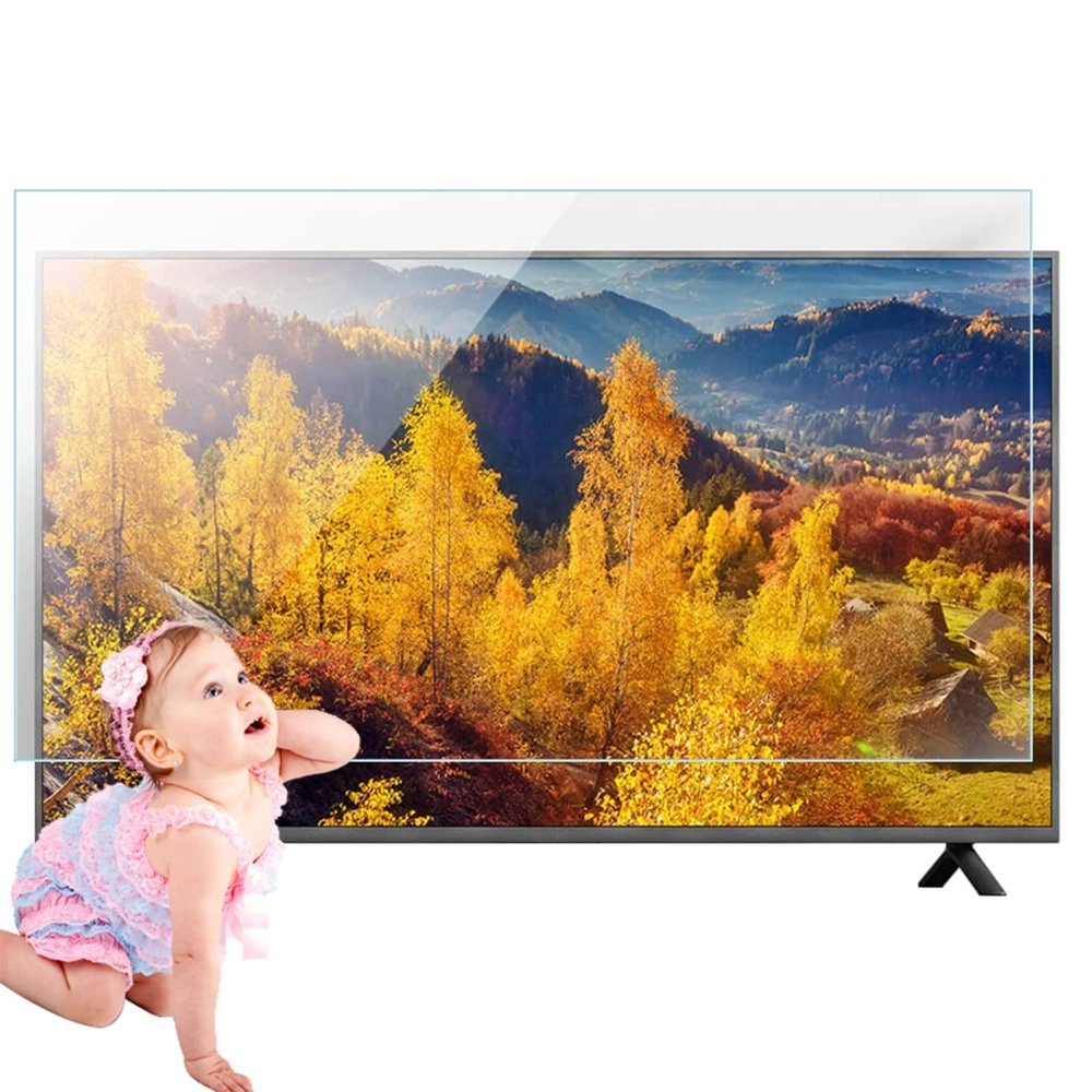AIZYR 32-75 Inch Matte TV Screen Protector for Anti Blue Light & Anti-Reflection Rate Up to 90%, Eye Protection TV Film for LCD, LED, 4K OLED & QLED HDTV Displays,60 in 1338 x 756mm