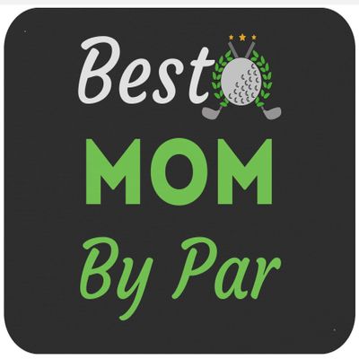 Mother's Day Best Mom by Par Funny Golf Lover T-Shirt Birthday Black 9icnh Mouse matMouse pad - Mousepad Mousemat