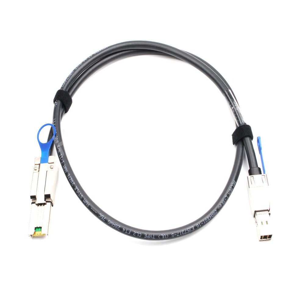 1M/100CM Internal Mini SAS SAS SAS Cable SFF-8088 to SFF8644 Mini-SAS HD 4X Lane Server 12/GBIT External Cable