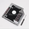 2nd HDD Caddy for 9.5MM SATA Universal Slim 2.5'' SSD Hard Drive Caddy Cases CD DVD Optical Drive Bay Without Bezel view 2