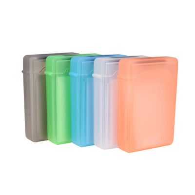 5PCS Hard Drive Disk Box: HDD Storage case 3. 5in Silicone Laptop Hard Drive Protector Sleeve- Protector- Hard Disk Storage Case [5-3.5 case Pack]