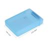 5PCS Hard Drive Disk Box: HDD Storage case 3. 5in Silicone Laptop Hard Drive Protector Sleeve- Protector- Hard Disk Storage Case [5-3.5 case Pack] view 2