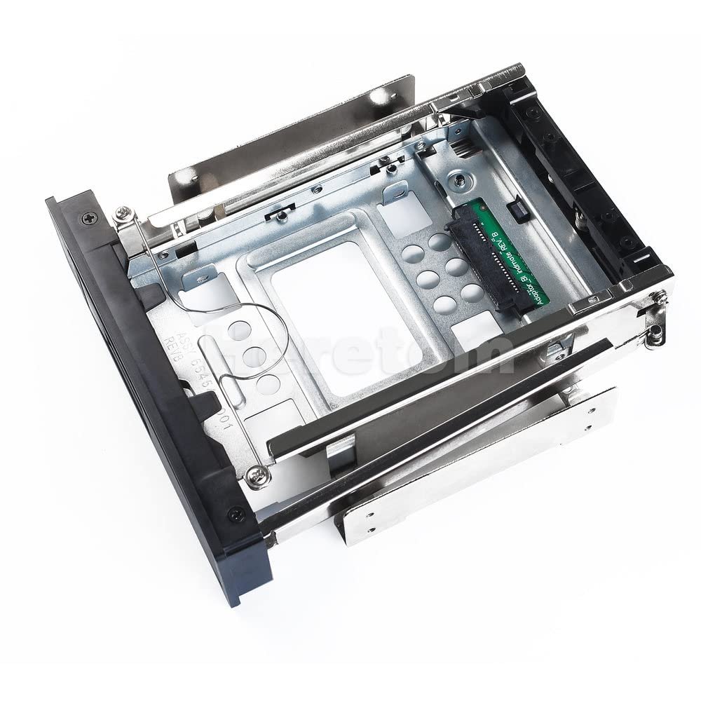 5.25" Optical Bay to 2.5" 3.5" Internal swap HDD Mobile Rack for Single Tray-Less Enclosure