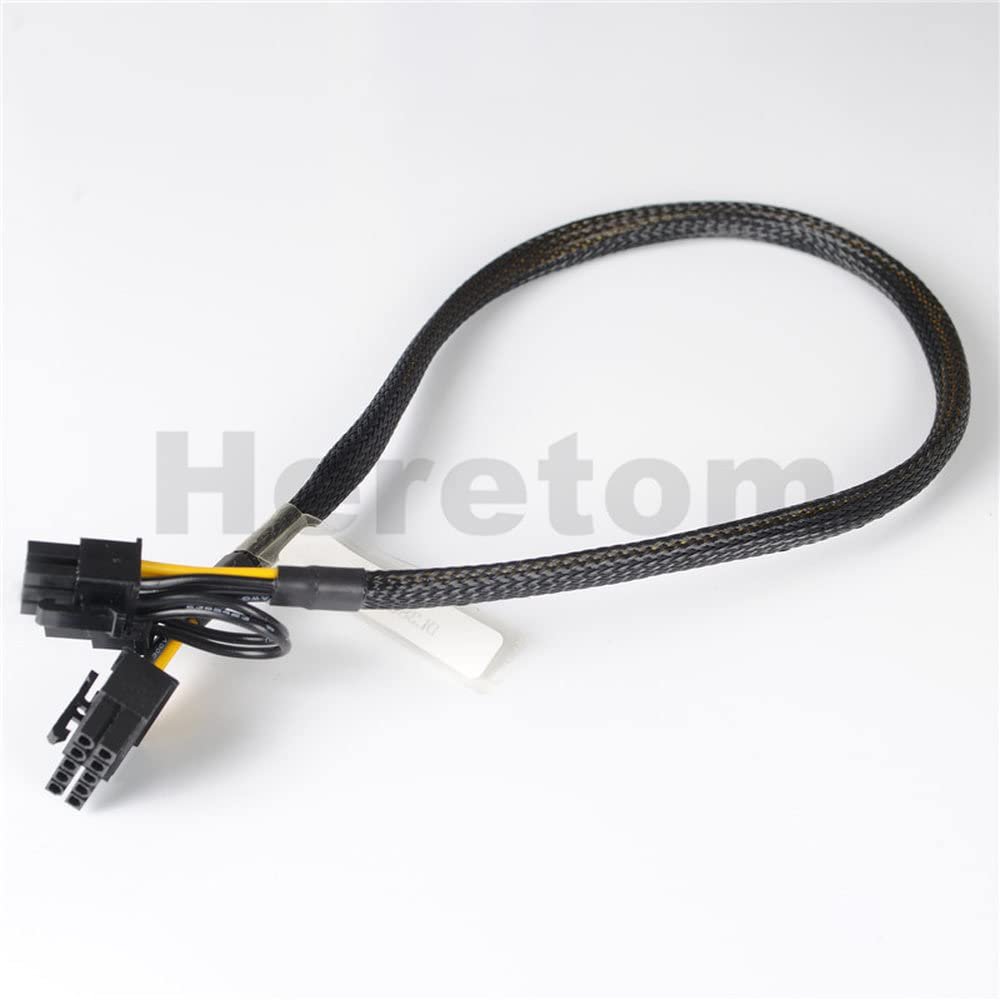 10Pcs/lot 50CM 10pin to 6+2pin GPU Video Card Power Adapter Cable for HP DL380 G9 GPU Video Card