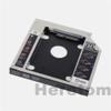 12.7mm Universal Aluminum SATA to SATA Caddy for 2nd HDD SSD Hard Drive Box Enclosure DVD CD ROM Optibay Adapter Case view 1