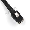 10PCS/LOT Mini SAS 4i 36P SFF 8087 to 4 SATA 7P The Reverse with Latch Cable 100CM/1M view 2