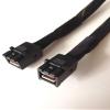 10Pcs/lot 50cm Mini SAS HD SFF 8643 Hard Disk Cable Internal SFF-8643 SAS Cable SFF-8643 to 8643 Cable Adapter view 2