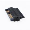 2X Professional SFF-8482 SAS to SATA 180 Degree Angle Adapter Converter Straight Head view 2