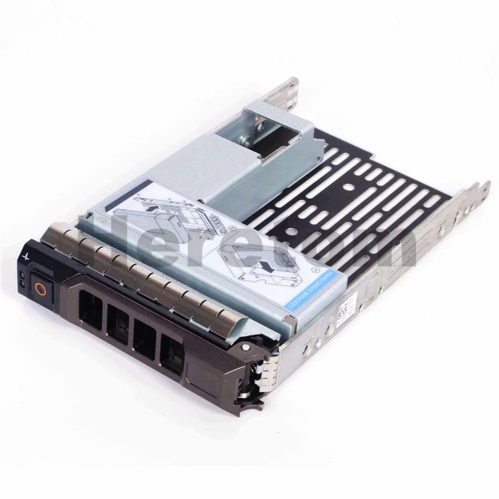 3.5" SAS/SATA Hard Drive Tray Caddy with 2.5" Adapter for Poweredge T320 T420 T620 Servers KG1CH F238F