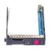 4PCS -Plug 2.5inch NVMe Hard Drive Tray Caddy 727695-001 for HP G10 Gen10 Server HDD Caddy Bracket view 1