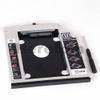 Aluminum 12.7mm SATA to SATA DVD CD-ROM Optibay 2nd HDD SSD Caddy for T420i T520i T430i T530i W700ds Optical Bay view 3