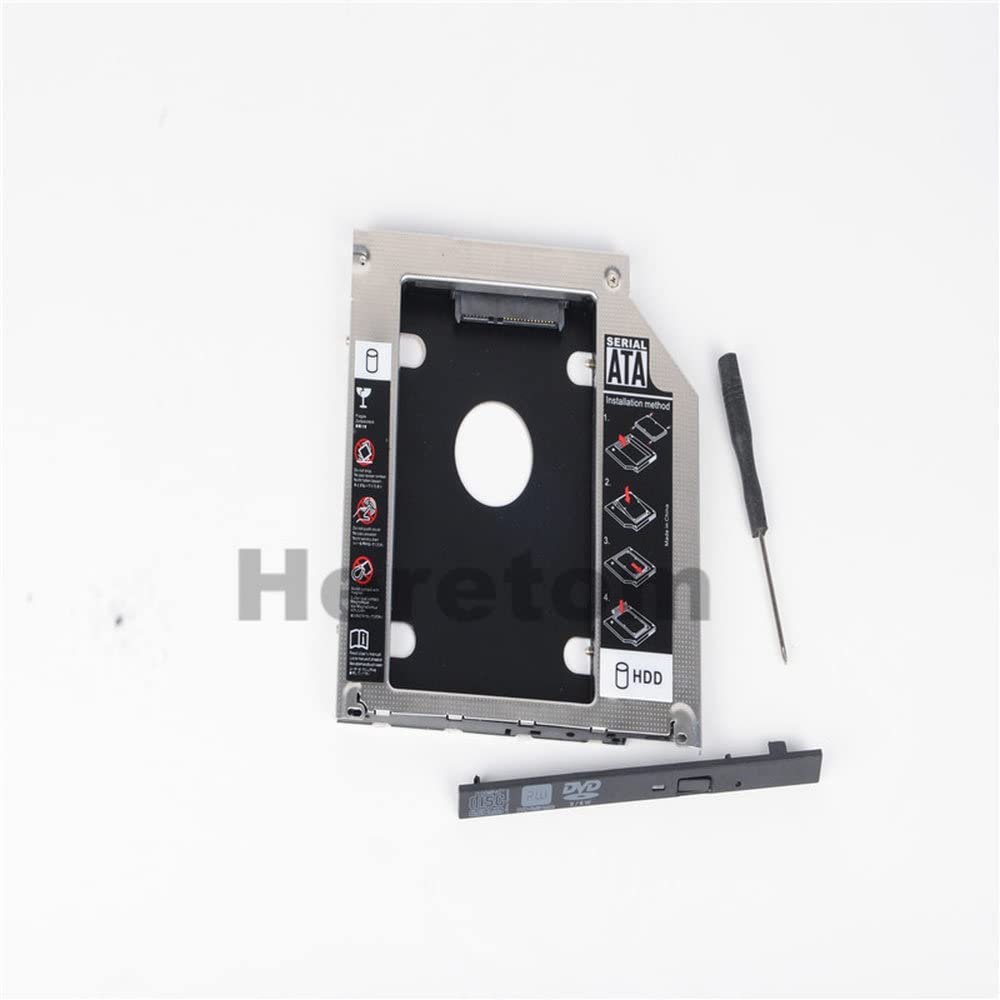 2nd 9.5mm HDD SSD Hard Drive Optical Bay for MacBook Pro 2009 2010 2011 2012 DVD Laptop ODD CD-ROM DVD-ROM Opticbay