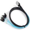 10Pcs/lot Mini-SAS SFF-8087 to 4 SATA Cable Mini SAS 4i SFF8087 36P to 4 SATA 7P Cable 12Gbps Drive Data Cable 100cm view 4