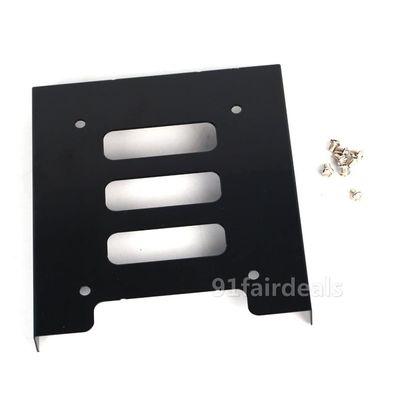 2.5 Inch SSD HDD to 3.5 Inch Metal Mounting Adapter Bracket Dock Hard Drive Holder for PC Hard Drive with Screws