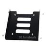 2.5 Inch SSD HDD to 3.5 Inch Metal Mounting Adapter Bracket Dock Hard Drive Holder for PC Hard Drive with Screws view 3