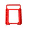 2.5 to 3.5 inch SSD to HDD Mounting Adapter Bracket Hard Drive Holder Mounting Adapter Bracket RED view 1