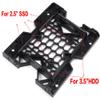 10pcs 5.25" to 3.5" 2.5" Tray Bracket Mounting Cooling Fan HDD Adapter SSD Hard Drive W/Screws view 4