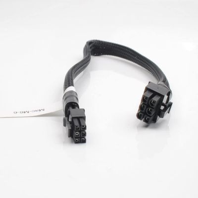 10Pcs/lot GPU Cable for Mac Pro G5 Mini 6-pin to 6pin Video Card Power Adapter Cable 35CM