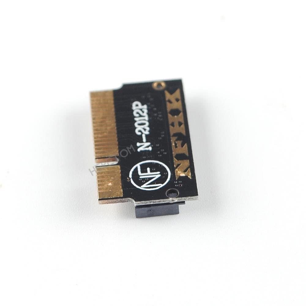 10Pcs/lot M2 SSD PCIe Adapter M.2 NGFF B+M Key SSD for MacBook Air 2012 A1425 A1398 Laptop PCIe x4 SSD Converter SATA (EMC:2544)