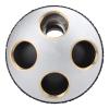 Objective Lens,Microscope 4Hole Adapter Objective Lens Revolving Nosepiece Converter with RMS Interface view 1