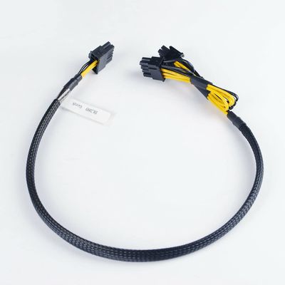 10pin to 6+8pin GPU Video Card Power Adapter Cable for HP DL380 G8 GEN8 GPU Video Card 50CM